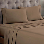 300 Thread Count Egyptian Cotton Sateen Bed Sheet Set - Egyptian Cotton Sheet Set by Superior Brand