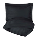 Egyptian Cotton 300 Thread Count Stripe Duvet Cover - Egyptian Cotton Duvet Cover Set by Superior Brand