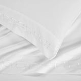 100% Cotton Bed Sheet Set Embroidered Deep Pocket Chain Links - Sheet Set by Superior Brand