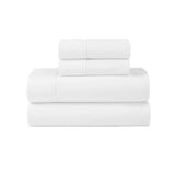 100% Cotton Bed Sheet Set Two-Line Embroidered Deep Pocket Fieldstone - Sheet Set by Superior Brand