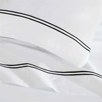 100% Cotton Bed Sheet Set Two-Line Embroidered Deep Pocket Fieldstone - Sheet Set by Superior Brand