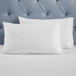 100% Cotton Bed Sheet Set Two-Line Embroidered Deep Pocket Fieldstone - Sheet Set by Superior Brand