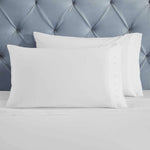 100% Cotton Bed Sheet Set Greek Key Embroidered Deep Pocket Harrison - Sheet Set by Superior Brand