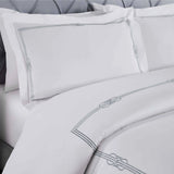 100% Cotton Gold Embroidered Duvet Cover Set - Duvet Cover Set by Superior Brand