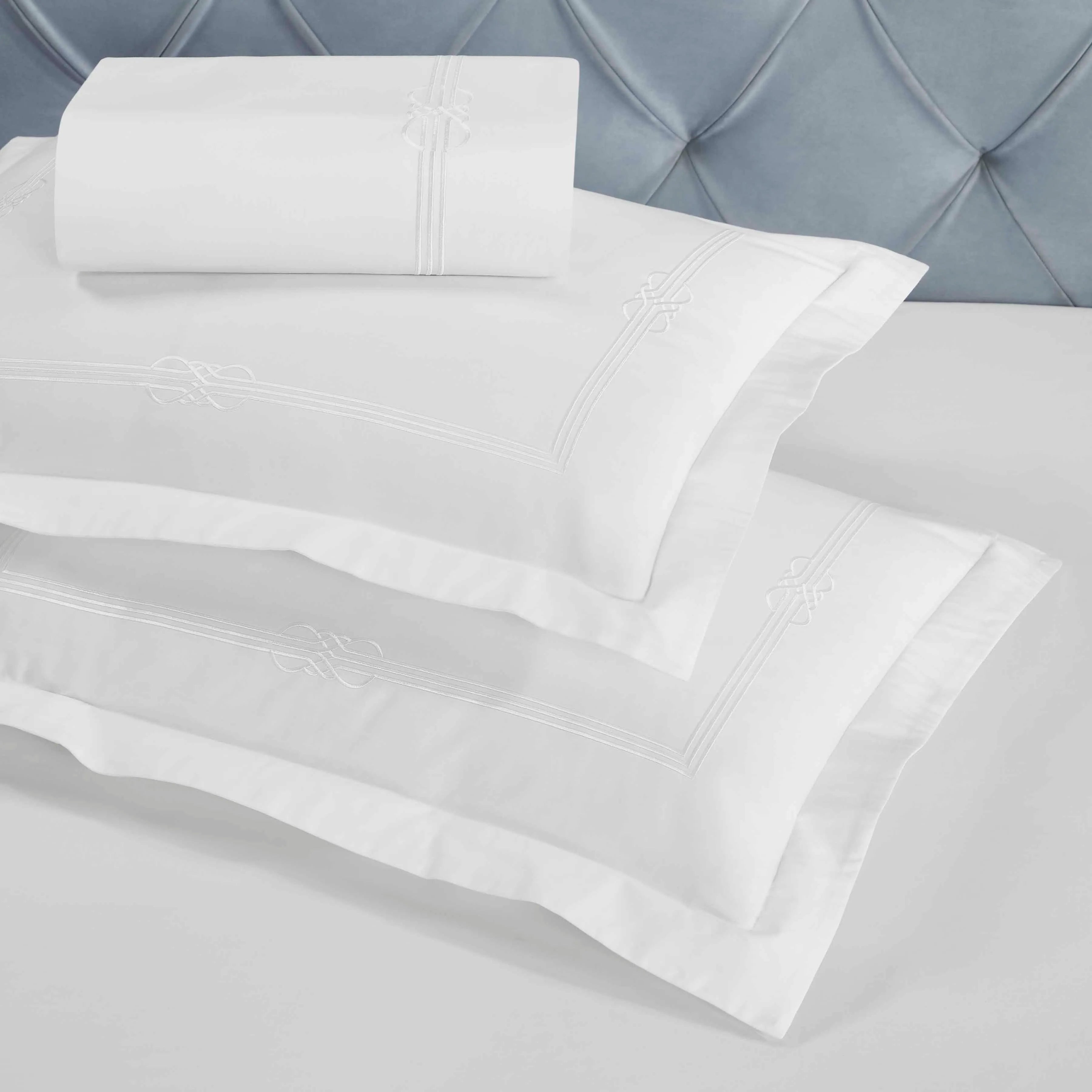 100% Cotton Gold Embroidered Duvet Cover Set - Duvet Cover Set by Superior Brand