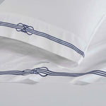 100% Cotton Bed Sheet Set Gold Embroidered Deep Pocket Moonlawn - Sheet Set by Superior Brand