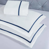100% Cotton Cross-Stitch Embroidered Duvet Cover Set - Duvet Cover Set by Superior Brand