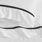 100% Cotton Bed Sheet Set Cross-Stitch Embroidered Deep Pocket Riverton - Sheet Set by Superior Brand