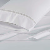 100% Cotton Bed Sheet Set Cross-Stitch Embroidered Deep Pocket Riverton - Sheet Set by Superior Brand