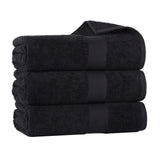 Oregon Organic Cotton Medium Weight Solid Bath Towel, Set of 3 - Bath Towel by Superior Brand