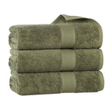 Oregon Organic Cotton Medium Weight Solid Bath Towel, Set of 3 - Bath Towel by Superior Brand