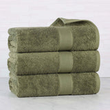 Oregon Organic Cotton Medium Weight Solid Bath Towel, Set of 3 - Bath Towel by Superior Brand
