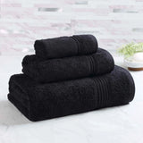 Egyptian Cotton Heritage Plush Towel Set 3 Piece - Egyptian Cotton Towel Set by Superior Brand