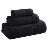 Egyptian Cotton Heritage Plush Towel Set 3 Piece - Egyptian Cotton Towel Set by Superior Brand