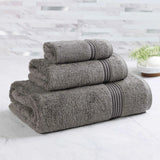 Egyptian Cotton Heritage Plush Towel Set 3 Piece - Egyptian Cotton Towel Set by Superior Brand