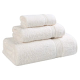 Egyptian Cotton Heritage Plush Towel Set 3 Piece - Egyptian Cotton Towel Set by Superior Brand