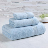 Egyptian Cotton Heritage Plush Towel Set 3 Piece - Egyptian Cotton Towel Set by Superior Brand