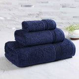 Egyptian Cotton Heritage Plush Towel Set 3 Piece - Egyptian Cotton Towel Set by Superior Brand