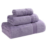 Egyptian Cotton Heritage Plush Towel Set 3 Piece - Egyptian Cotton Towel Set by Superior Brand