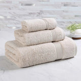 Egyptian Cotton Heritage Plush Towel Set 3 Piece - Egyptian Cotton Towel Set by Superior Brand