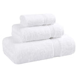 Egyptian Cotton Heritage Plush Towel Set 3 Piece - Egyptian Cotton Towel Set by Superior Brand