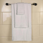 Napa Zero Twist Cotton Solid Waffle Honeycomb 3 Piece Towel Set - Towel Set by Superior Brand