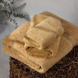 Egyptian Cotton Heritage Plush Towel Set 3 Piece - Egyptian Cotton Towel Set by Superior Brand