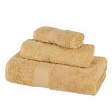 Oregon Organic Cotton Medium Weight Solid 3-Piece Towel Set - Towel Set by Superior Brand