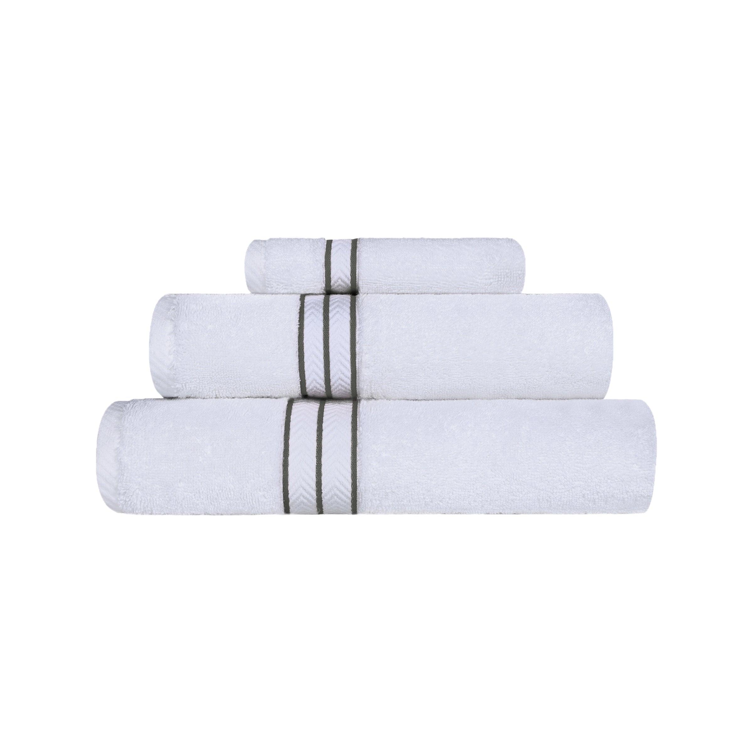 Ultra-Plush Turkish Cotton Hotel Collection Solid Towel Set Collection - Towel Set by Superior Brand