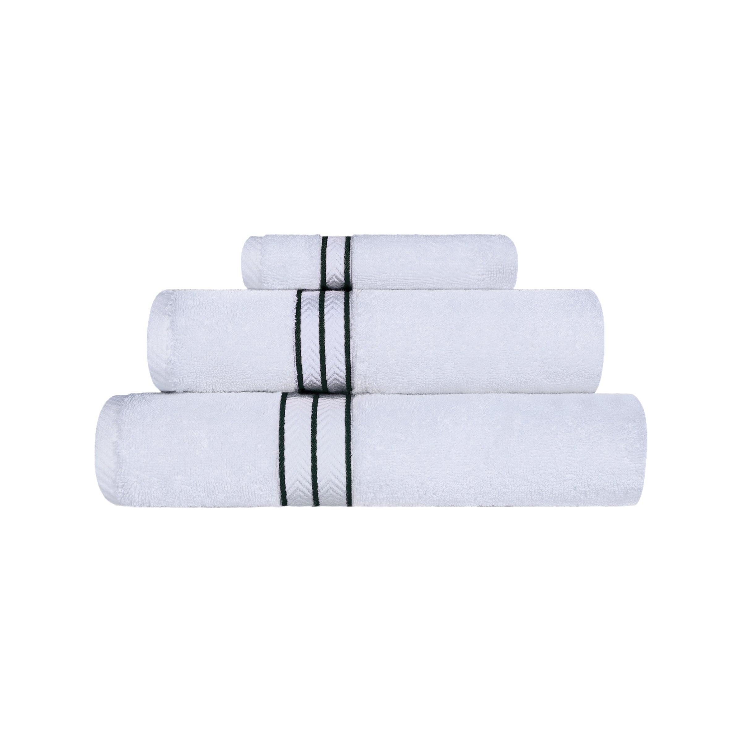 Ultra-Plush Turkish Cotton Hotel Collection Solid Towel Set Collection - Towel Set by Superior Brand