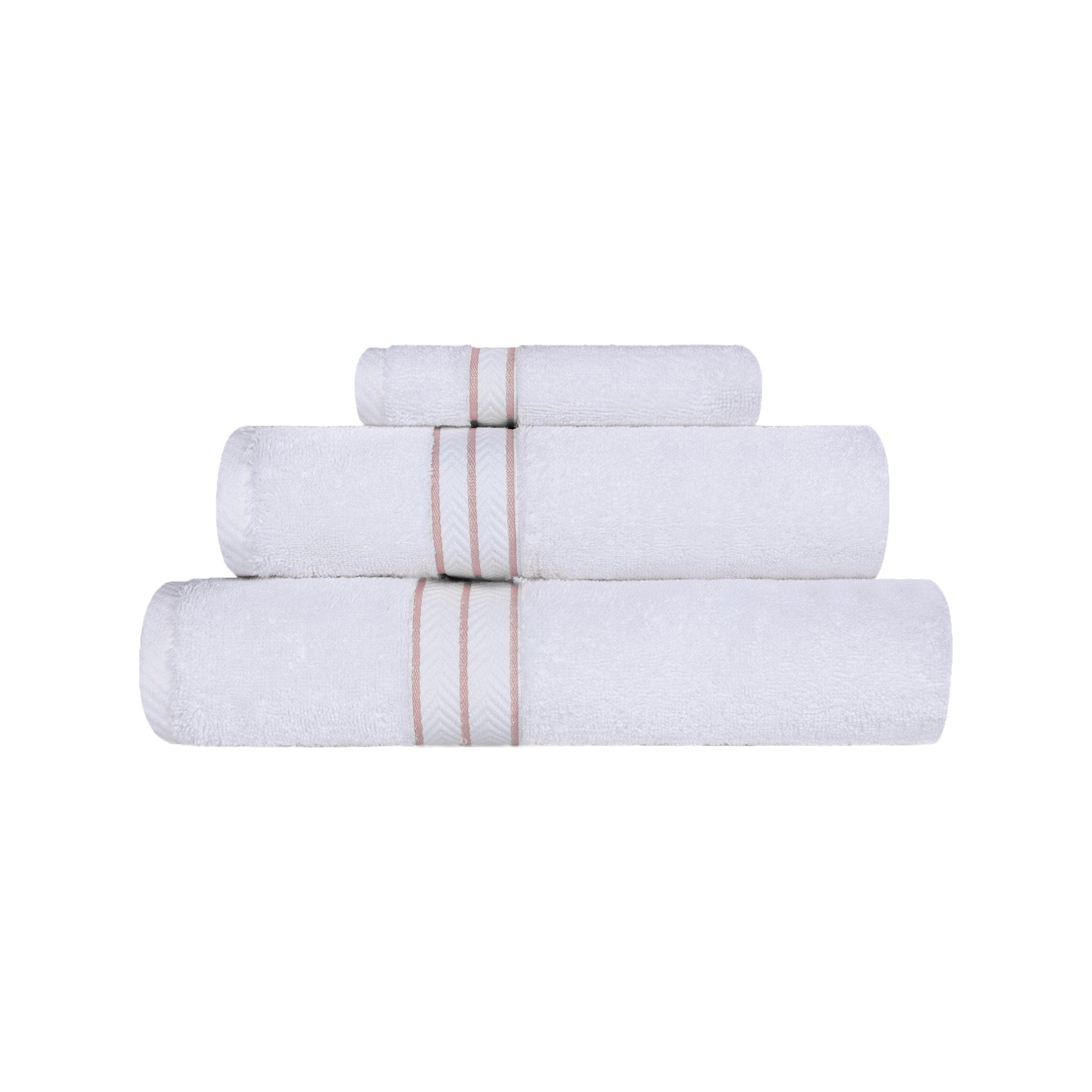 Ultra-Plush Turkish Cotton Hotel Collection Solid Towel Set Collection - Towel Set by Superior Brand