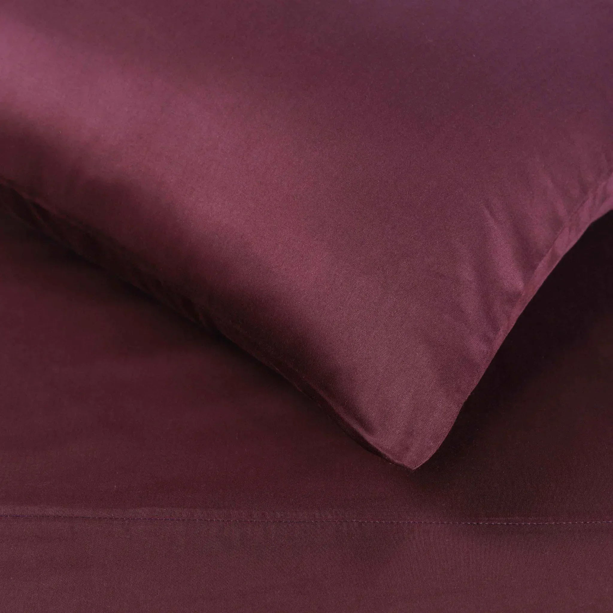 400 Thread Count Egyptian Cotton Sateen Bed Sheet Set - Egyptian Cotton Sheet Set by Superior Brand