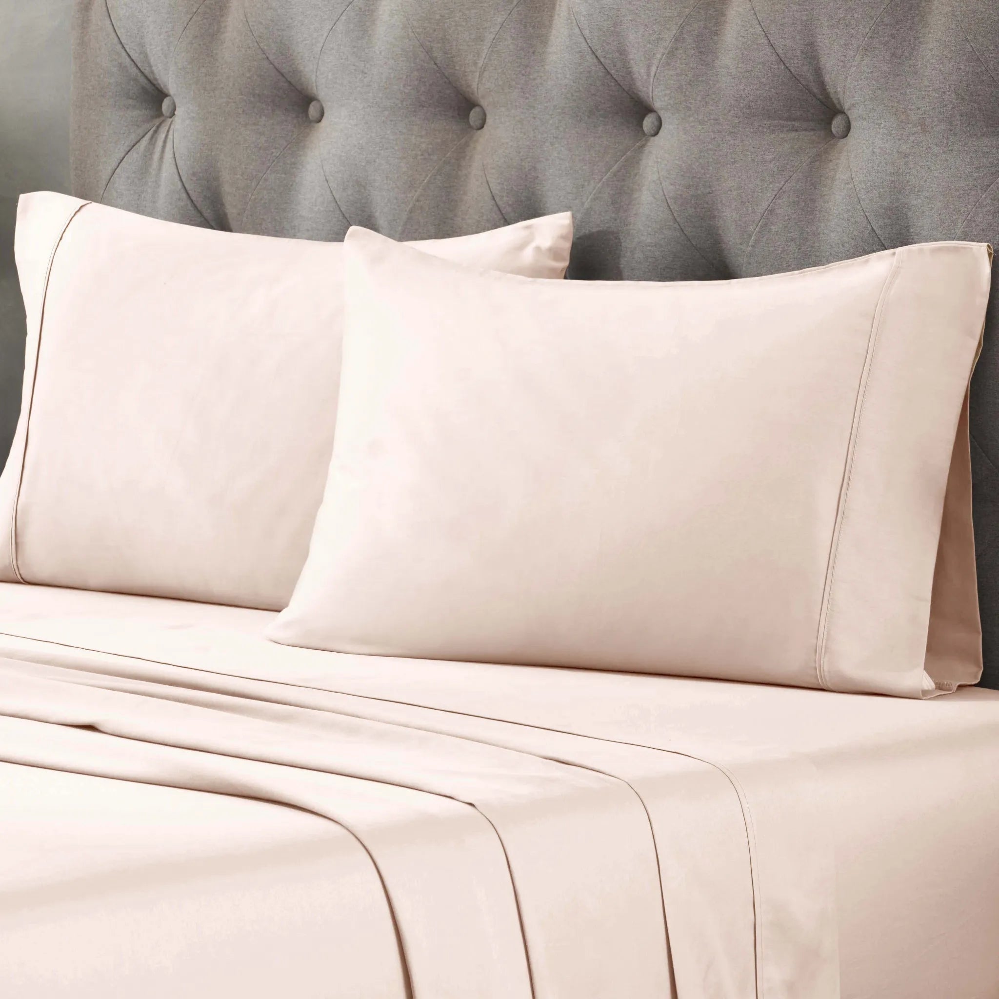 Egyptian Cotton 400 Thread Count Solid Luxury Pillowcases, Set of 2 - Egyptian Cotton Pillowcases by Superior Brand