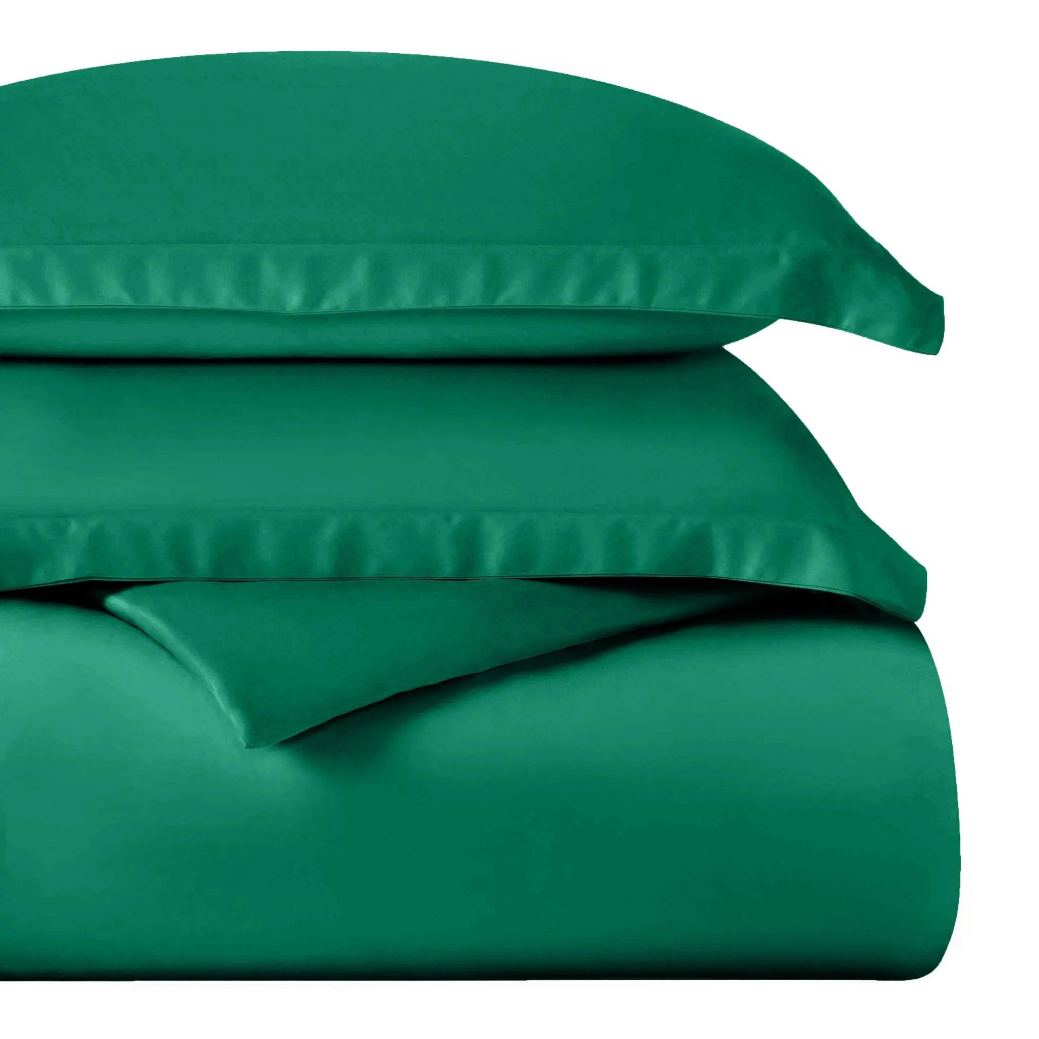 Egyptian Cotton 400 Thread Count Solid Luxury Duvet Cover Set - Egyptian Cotton Duvet Cover Set by Superior Brand