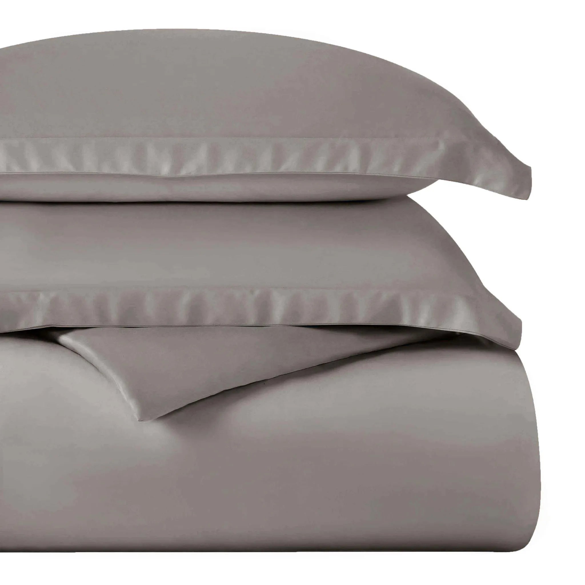 Egyptian Cotton 400 Thread Count Solid Luxury Duvet Cover Set - Egyptian Cotton Duvet Cover Set by Superior Brand