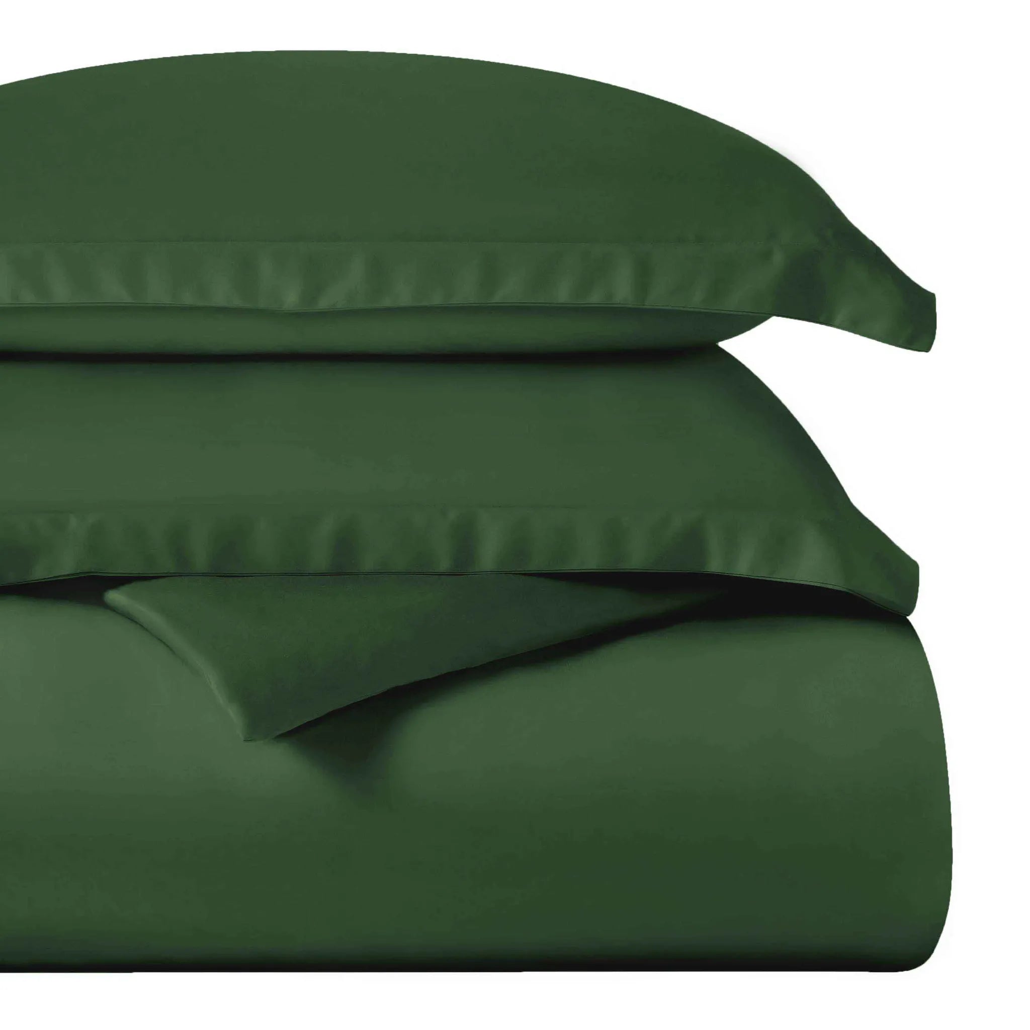 Egyptian Cotton 400 Thread Count Solid Luxury Duvet Cover Set - Egyptian Cotton Duvet Cover Set by Superior Brand