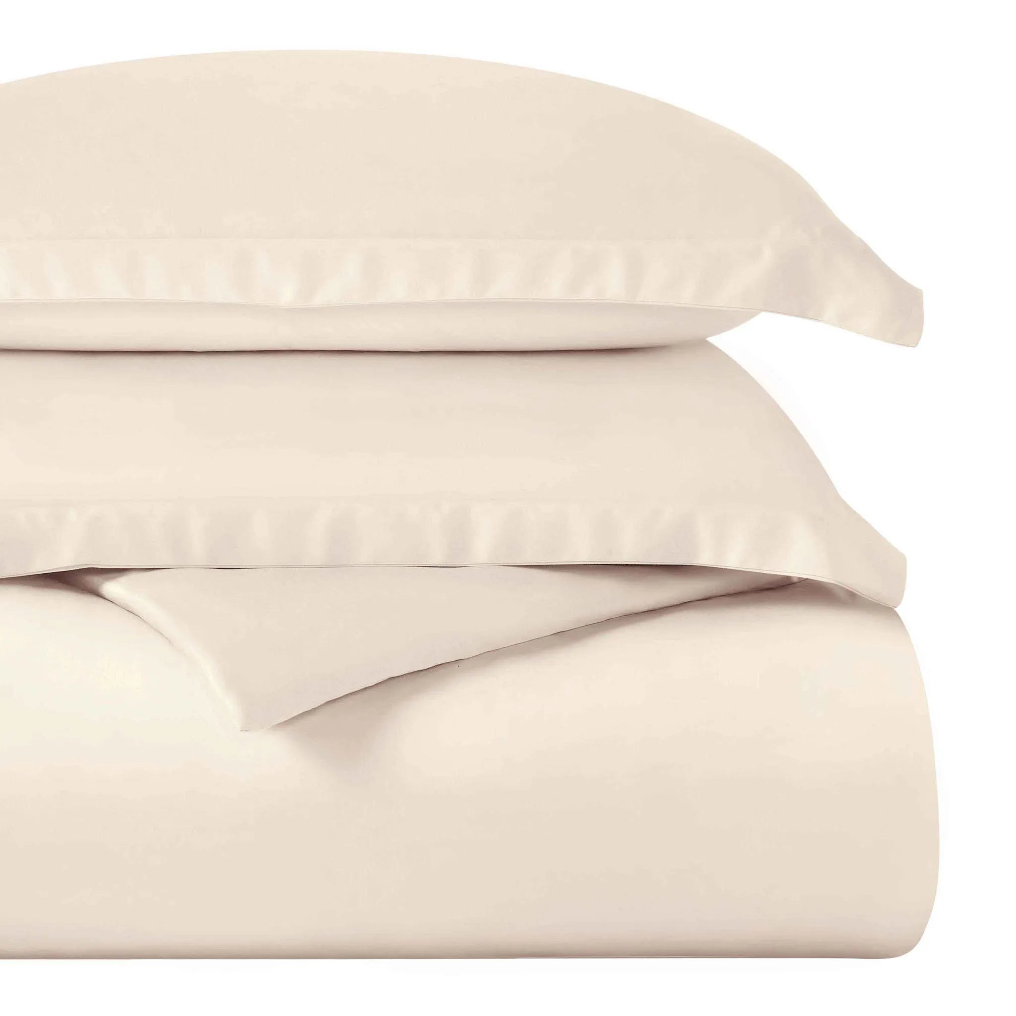 Egyptian Cotton 400 Thread Count Solid Luxury Duvet Cover Set - Egyptian Cotton Duvet Cover Set by Superior Brand