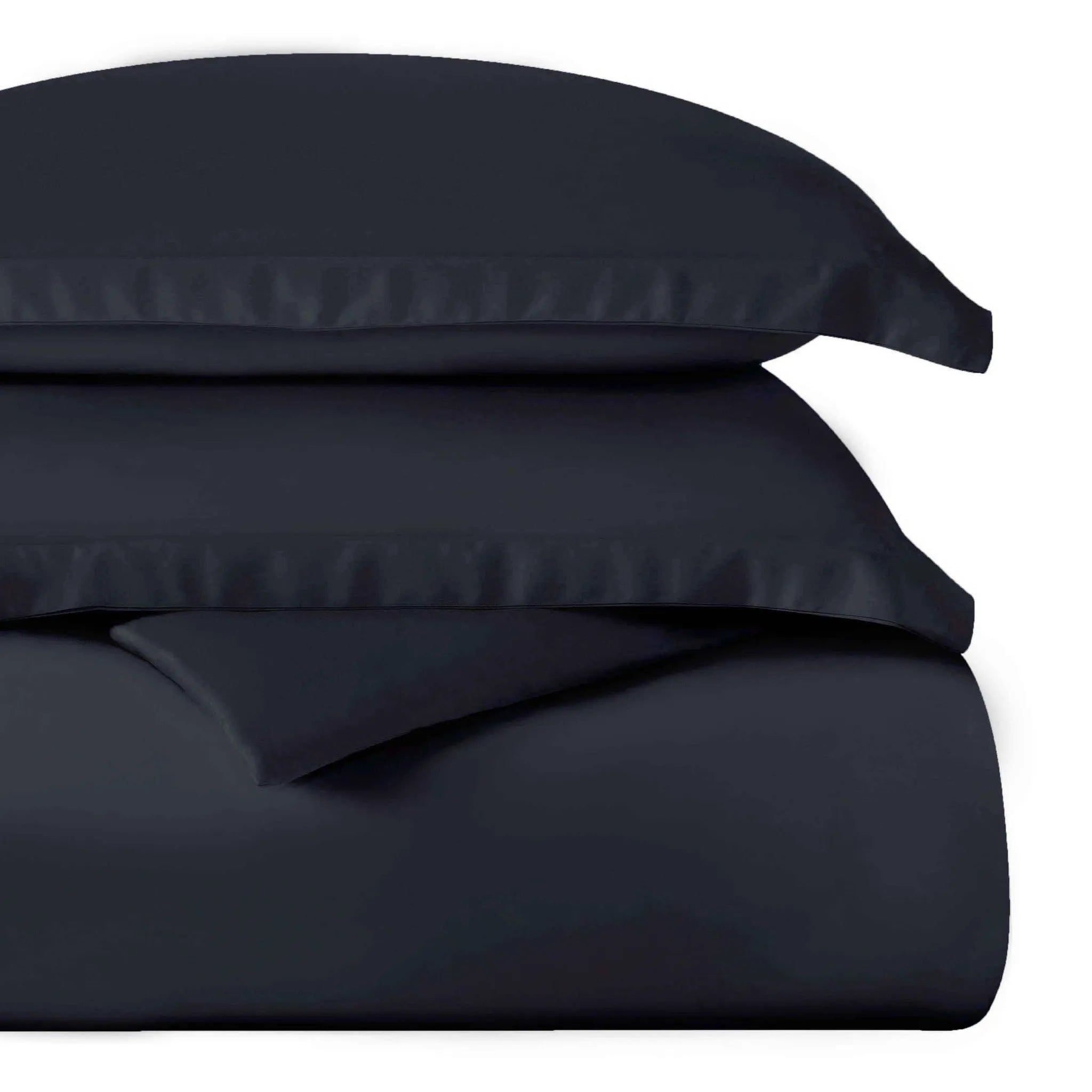 Egyptian Cotton 400 Thread Count Solid Luxury Duvet Cover Set - Egyptian Cotton Duvet Cover Set by Superior Brand