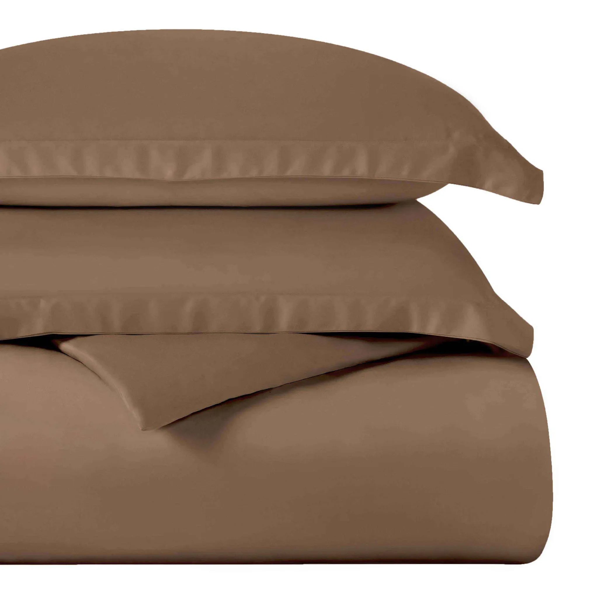 Egyptian Cotton 400 Thread Count Solid Luxury Duvet Cover Set - Egyptian Cotton Duvet Cover Set by Superior Brand