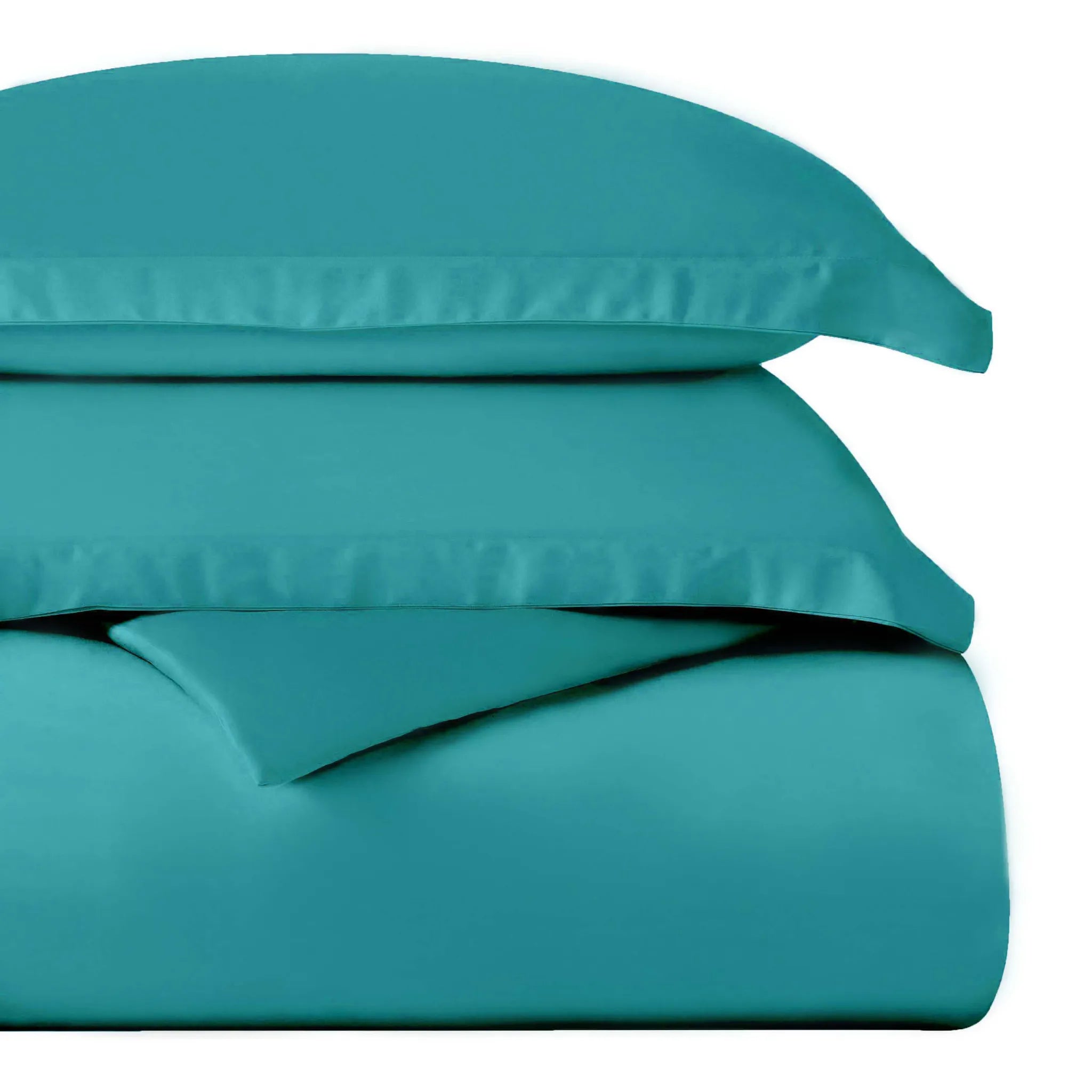 Egyptian Cotton 400 Thread Count Solid Luxury Duvet Cover Set - Egyptian Cotton Duvet Cover Set by Superior Brand