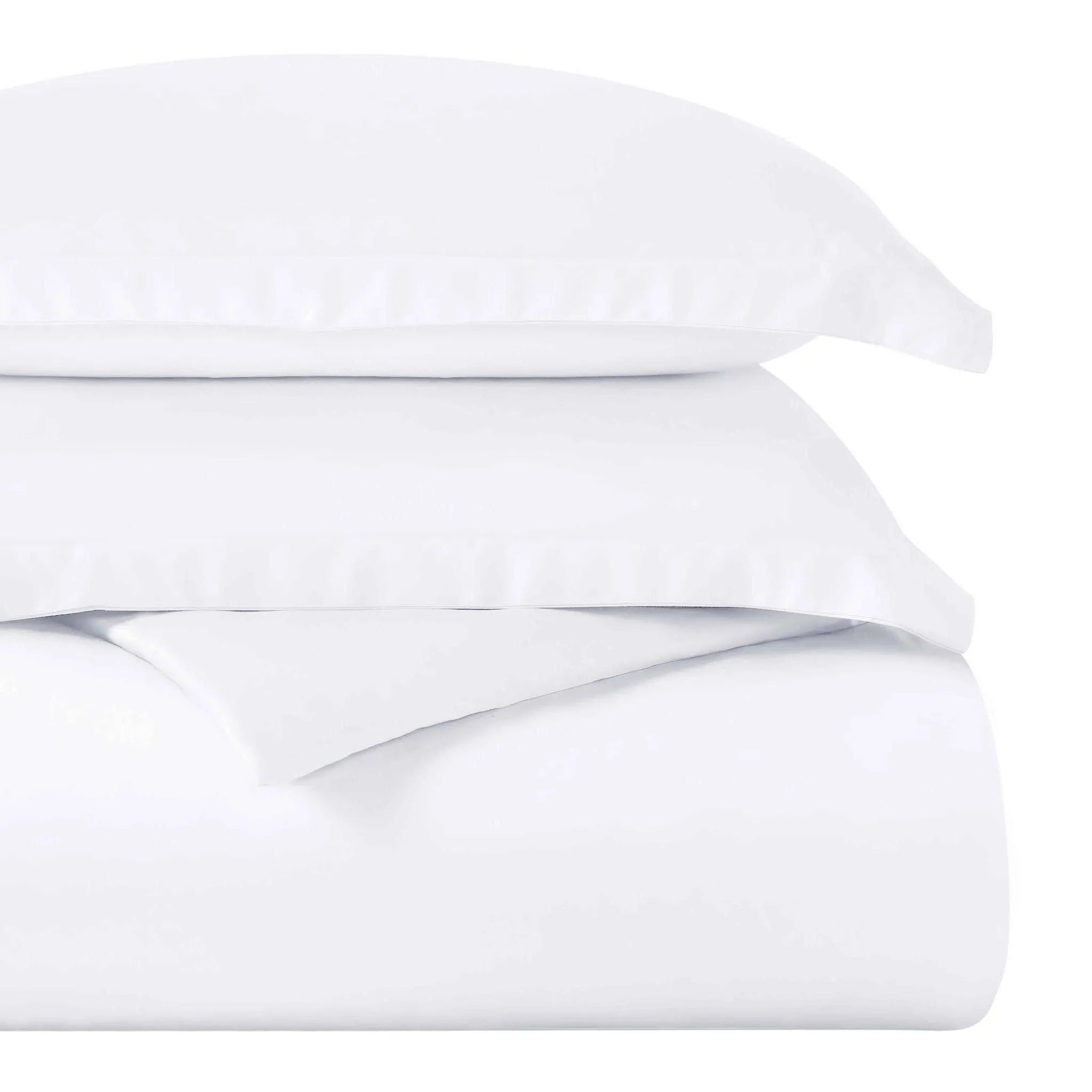 Egyptian Cotton 400 Thread Count Solid Luxury Duvet Cover Set - Egyptian Cotton Duvet Cover Set by Superior Brand