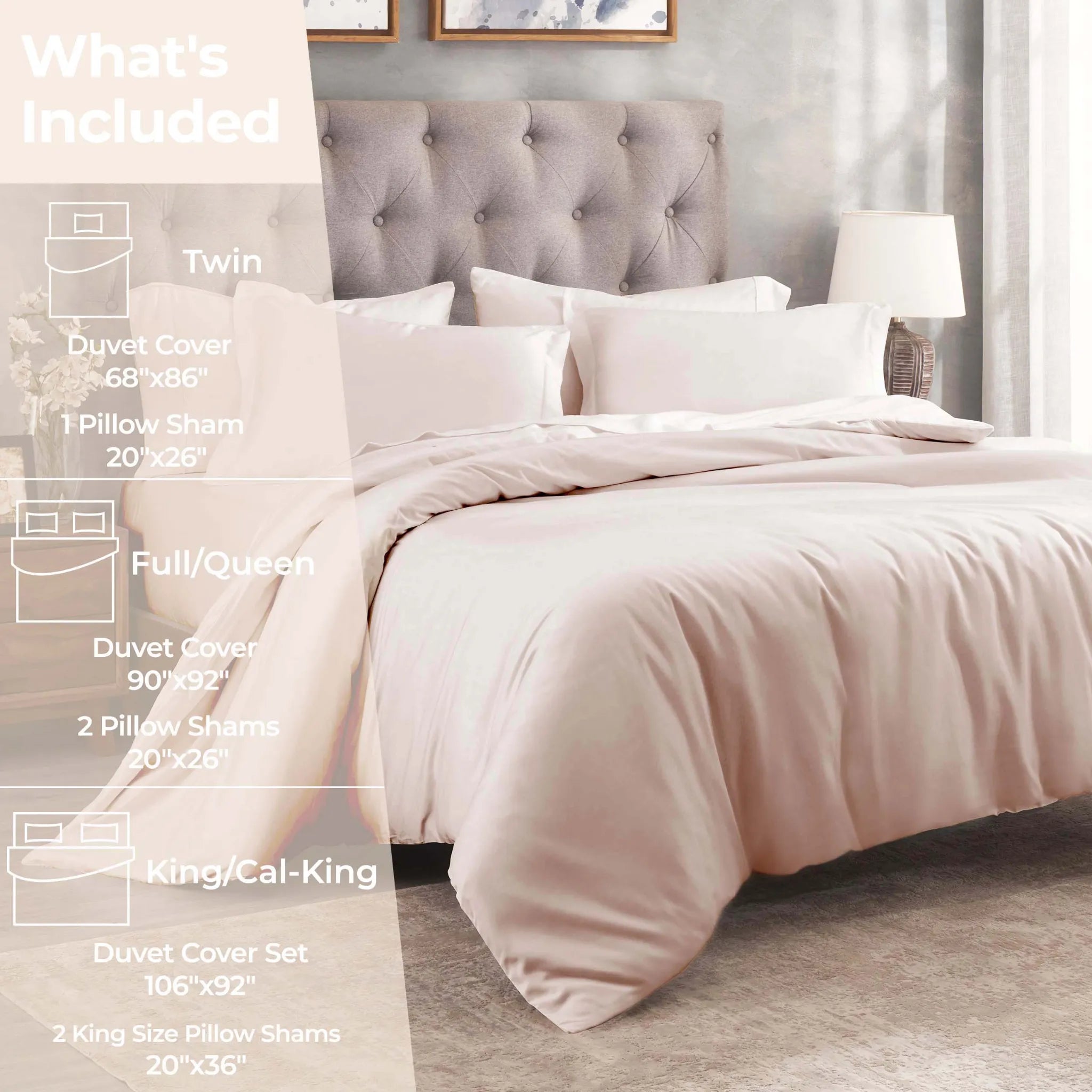 Egyptian Cotton 400 Thread Count Solid Luxury Duvet Cover Set - Egyptian Cotton Duvet Cover Set by Superior Brand
