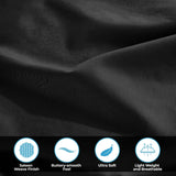 400 Thread Count Egyptian Cotton Sateen Bed Sheet Set - Egyptian Cotton Sheet Set by Superior Brand