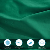 400 Thread Count Egyptian Cotton Sateen Bed Sheet Set - Egyptian Cotton Sheet Set by Superior Brand