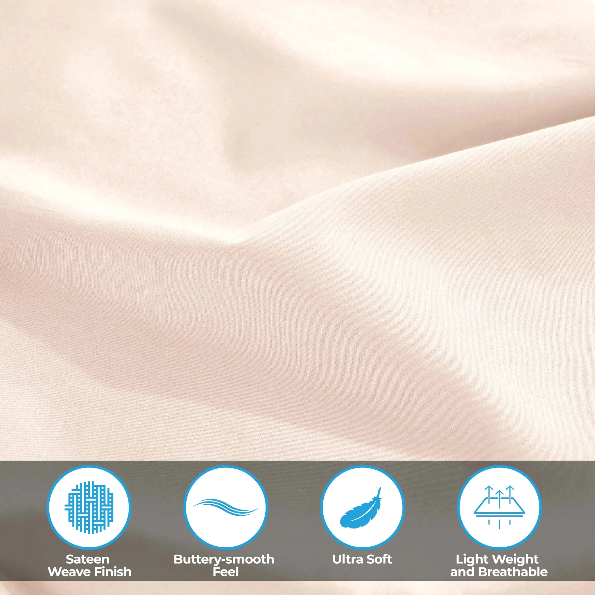 Egyptian Cotton 400 Thread Count Solid Luxury Pillowcases, Set of 2 - Egyptian Cotton Pillowcases by Superior Brand