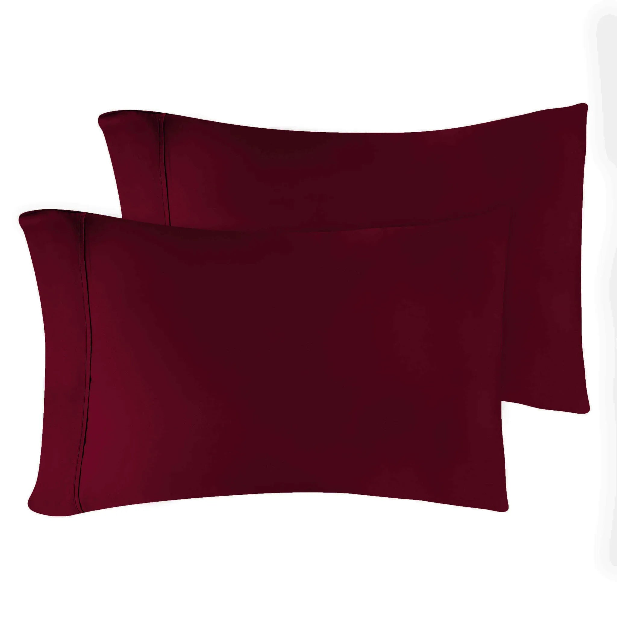 Egyptian Cotton 400 Thread Count Solid Luxury Pillowcases, Set of 2 - Egyptian Cotton Pillowcases by Superior Brand
