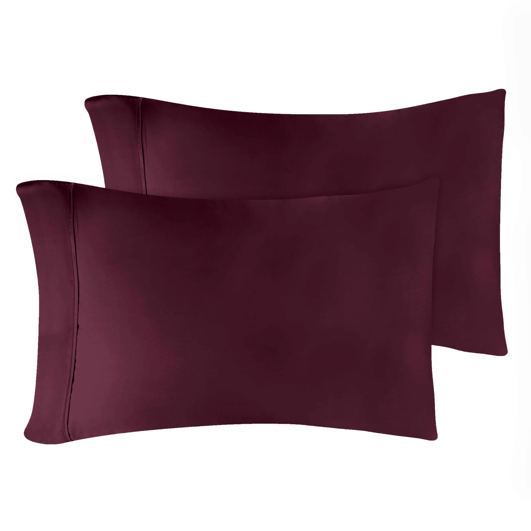 Egyptian Cotton 400 Thread Count Solid Luxury Pillowcases, Set of 2 - Egyptian Cotton Pillowcases by Superior Brand