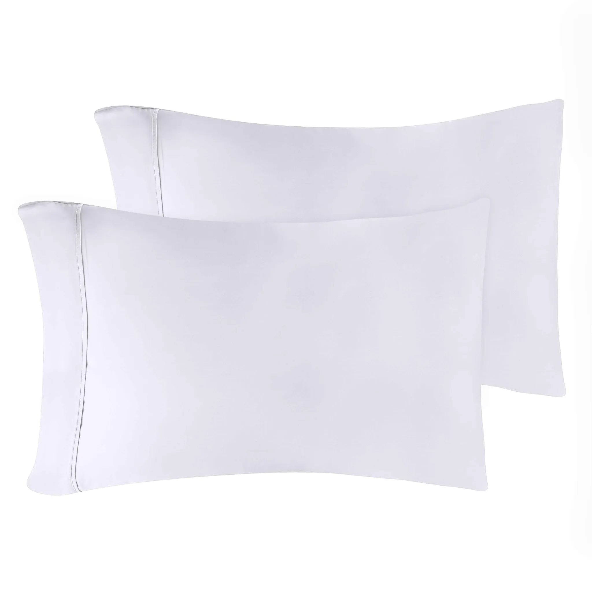 Egyptian Cotton 400 Thread Count Solid Luxury Pillowcases, Set of 2 - Egyptian Cotton Pillowcases by Superior Brand