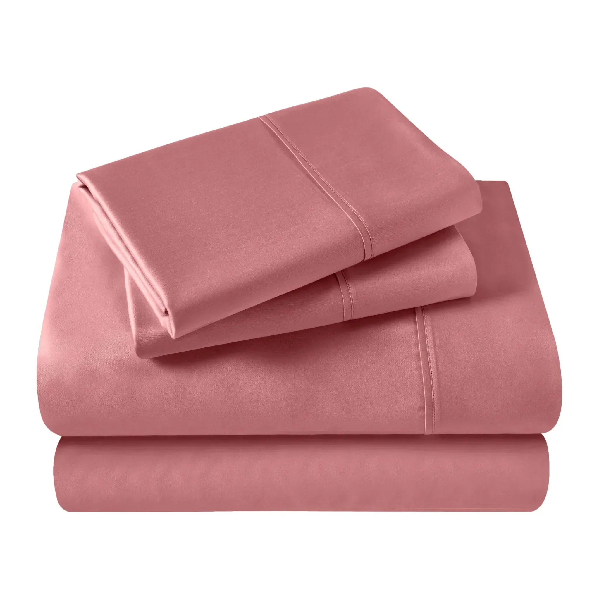 400 Thread Count Egyptian Cotton Sateen Bed Sheet Set - Egyptian Cotton Sheet Set by Superior Brand