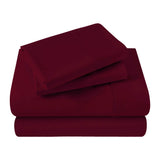 400 Thread Count Egyptian Cotton Sateen Bed Sheet Set - Egyptian Cotton Sheet Set by Superior Brand